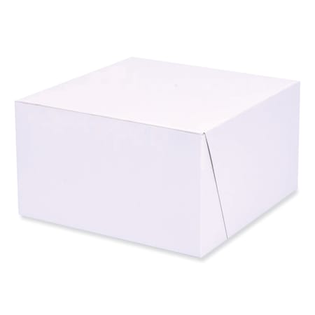 Sct Bakery Boxes, Standard, 7 x 7 x 4, White, Paper, 250PK 1521